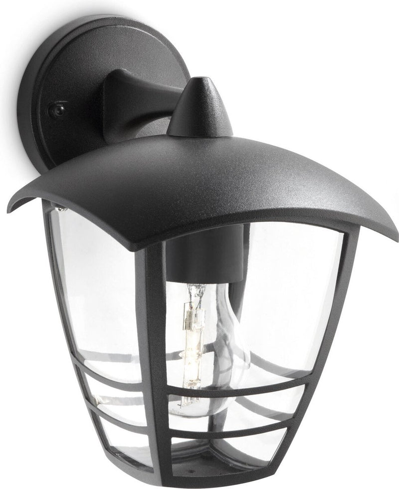 Lampada da parete per esterni Philips LED Philips Creek - giù - nera