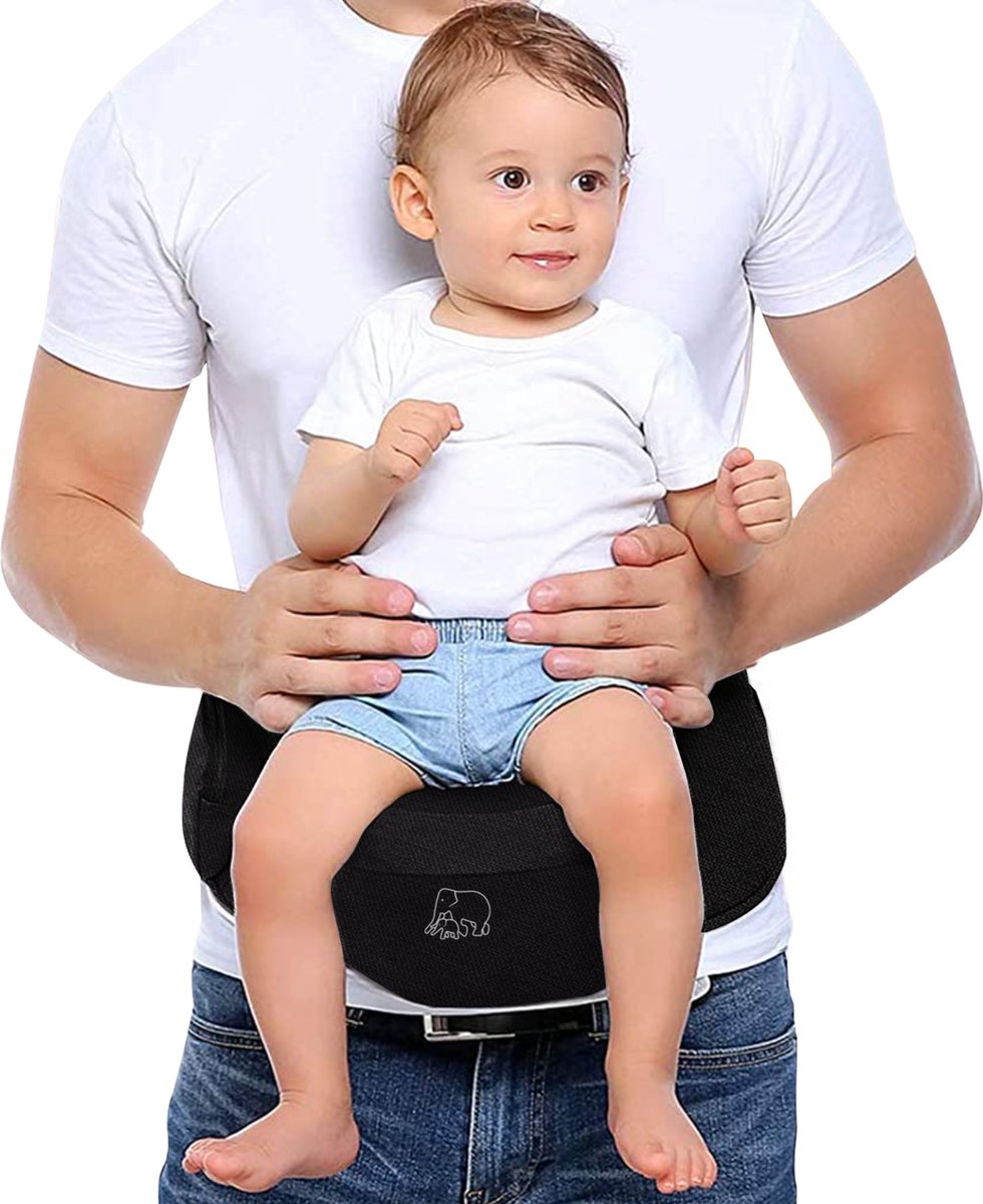 Deryan pack marsupio basic - seggiolino per neonati - marsupio nero