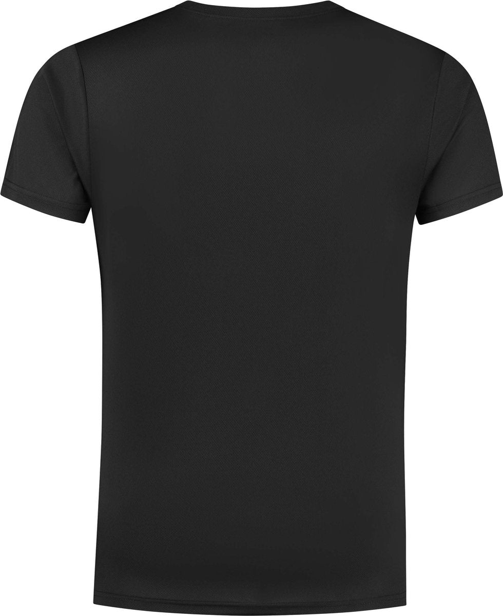 Maglia da corsa promozionale Rogelli da uomo - maniche corte - nera - 152 164
