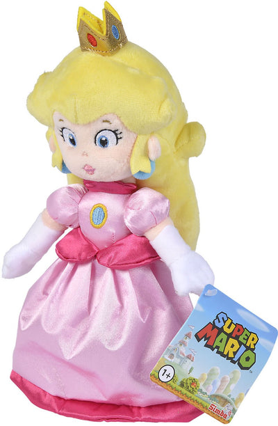 Super Mario Pluchen Hug Peach, 27 cm