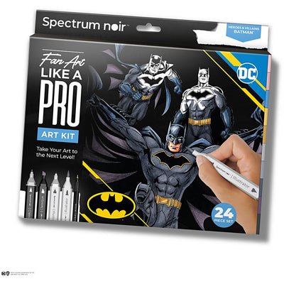 Creative Company Hobbyset Illustration, Batman: Heroes and Schurken, vari colori, 1 box