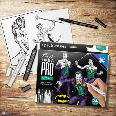 Creative Company Hobbyset Illustration, Heroes and Schurken: Joker, vari colori, 1 box