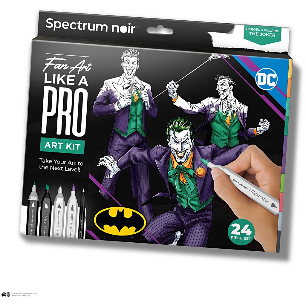 Creative Company Hobbyset Illustration, Heroes and Schurken: Joker, vari colori, 1 box