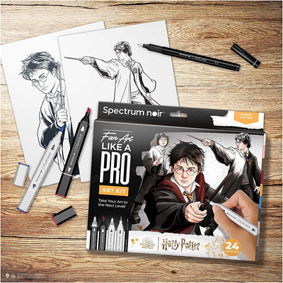Creative Company Hobbyset Illustration, Harry Potter, vari colori, 1 scatola