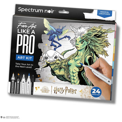 Creative Company Hobbyset Illustration, Harry Potter: Magic Creatures, vari colori, 1 scatola