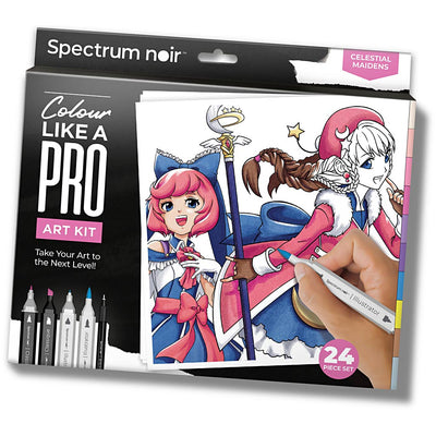 Creative Company Hobbyset Illustration, Celestial Maidens, vari colori, 1 scatola