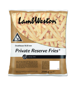 Lambweston Private Reserve Steakhouse per patatine fritte 9 x 18 mm 2,5 kg f69