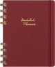 Moleskine ongedateerde spiral planner - xl - kers