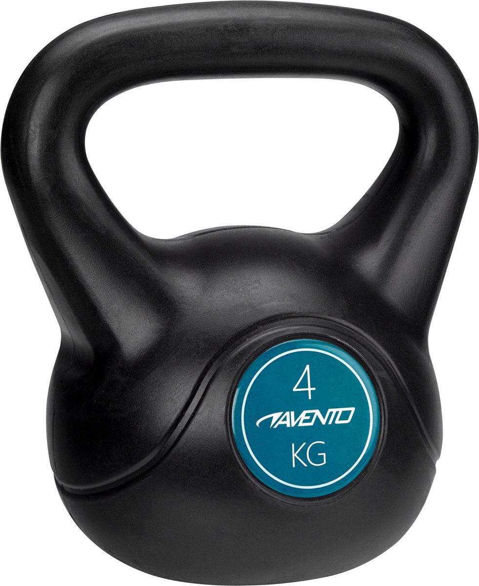 Kettlebell Avento - 4 kg - nero - manico largo