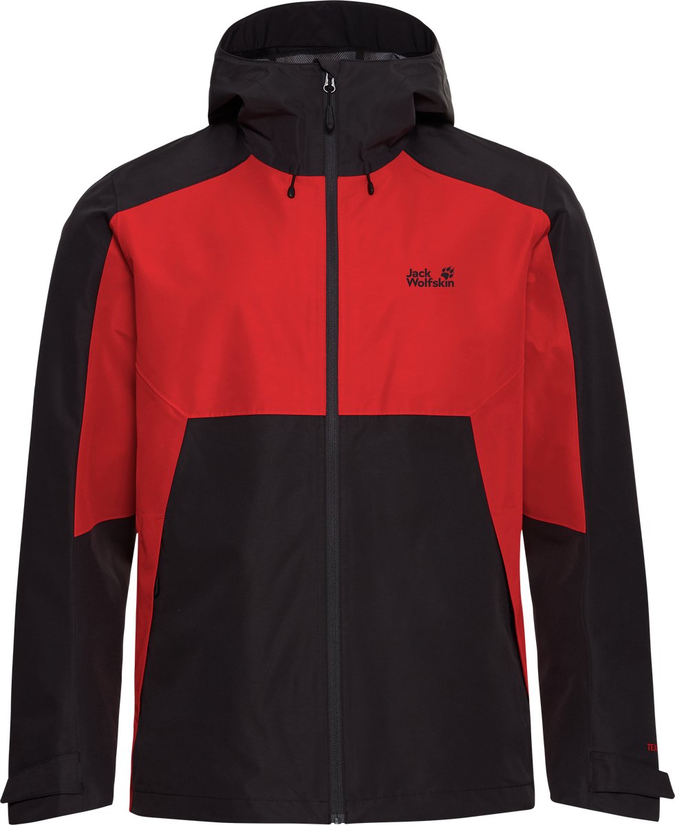 Giacca outdoor da uomo Jack wolfskin wildbound 2l jkt m - rosso sirena