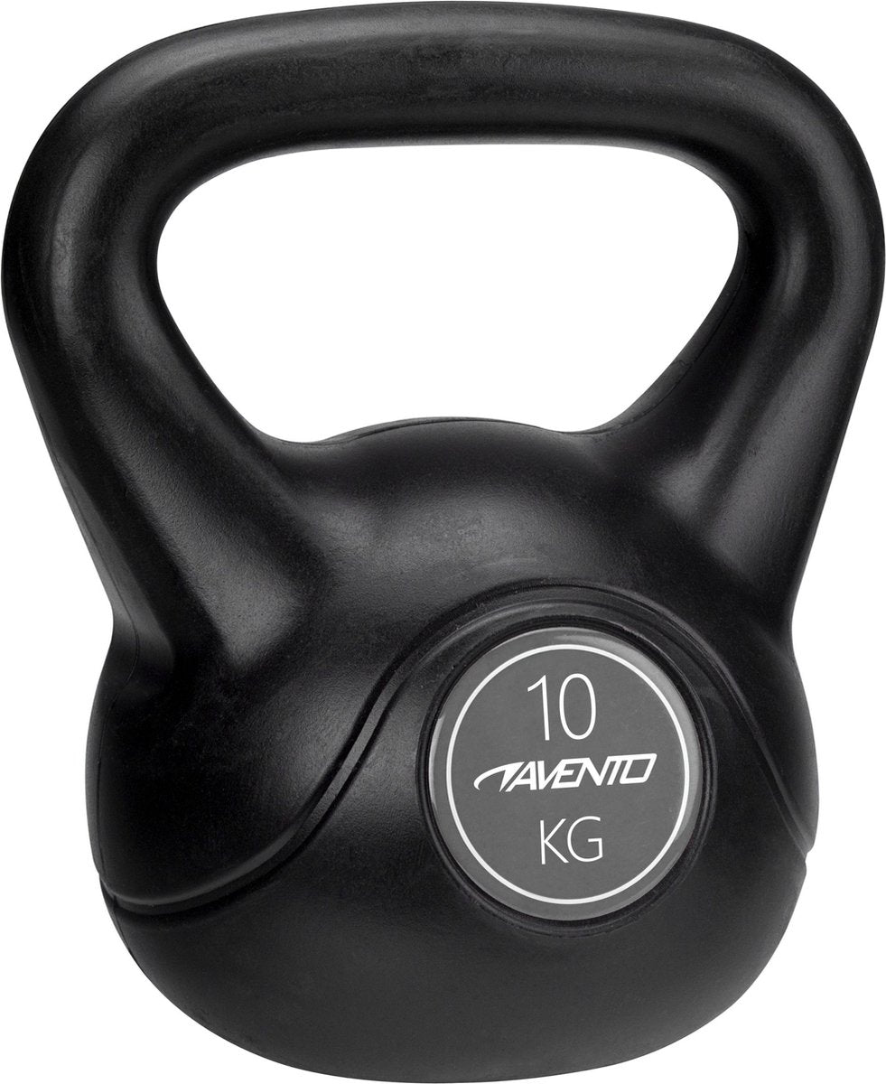 Kettlebell Avento - 10 kg - nero