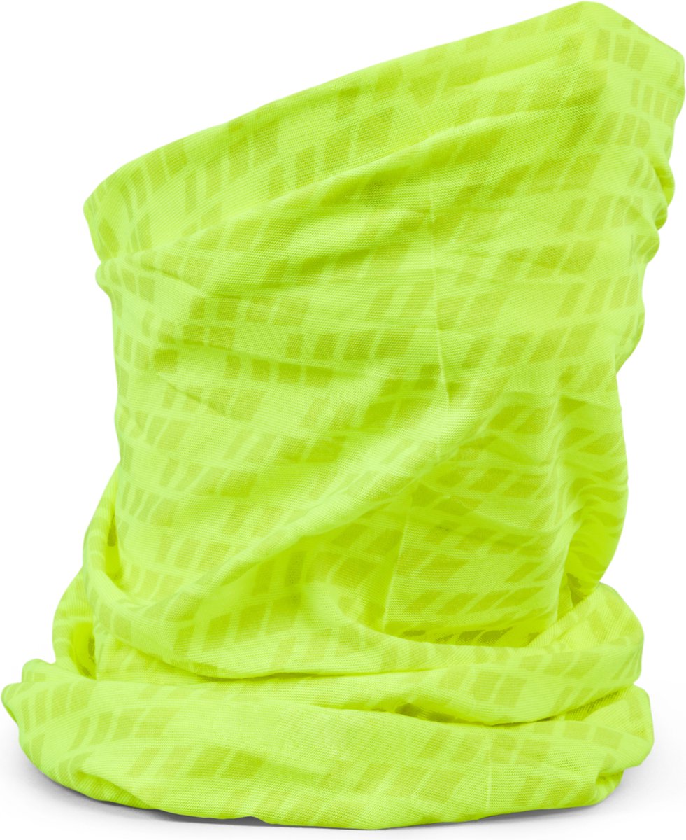 Gripgrab - multifunctional nek warmer wielersport fiets loop sjaal tube halswarmer - geel hi-vis - unisex - maat one size