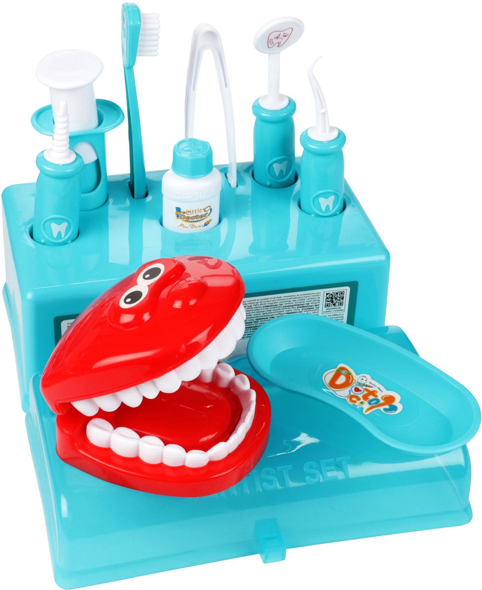 Toi-Toys Dental Suitcase con accessori, 10dlg.