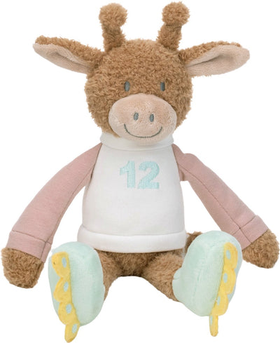 Happy horse giraffe guido cuddly toy 24 cm - brown - baby cuddly toy