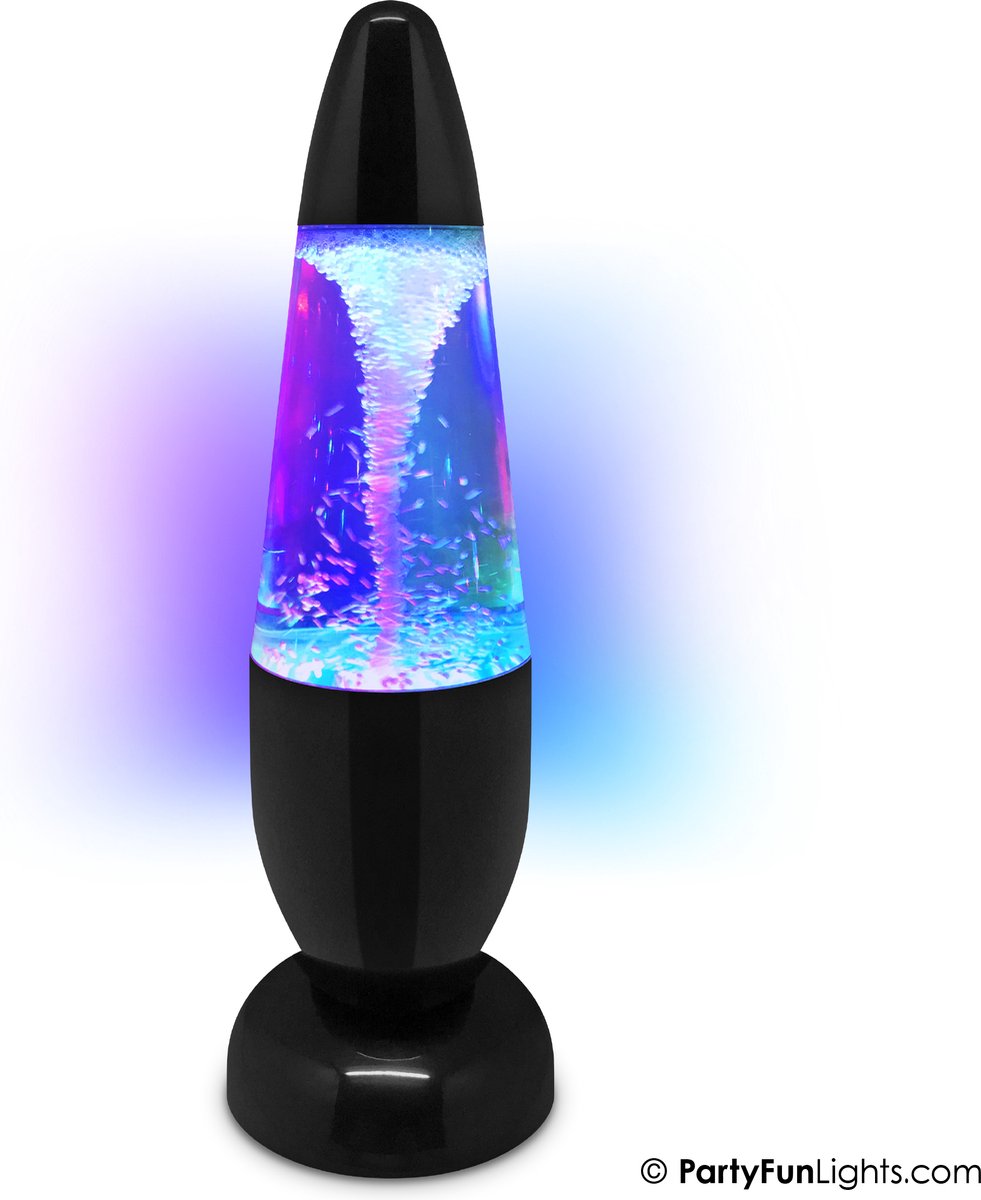 Partyfun luces lámpara de mesa tornado brillo LED
