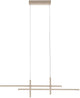 Eglo trepiliano hanglamp - led - 110 cm - zandkleur beige crème wit