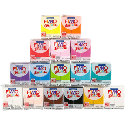 Pasta da modellare Fimo® kids, 32x42 gr 1 scatola