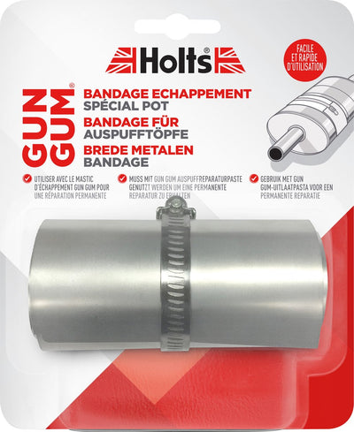 Holts flexiwrap silencer - exhaust repair - 800 x 114mm