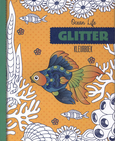 Interstat glitter kleurboek - ocean life