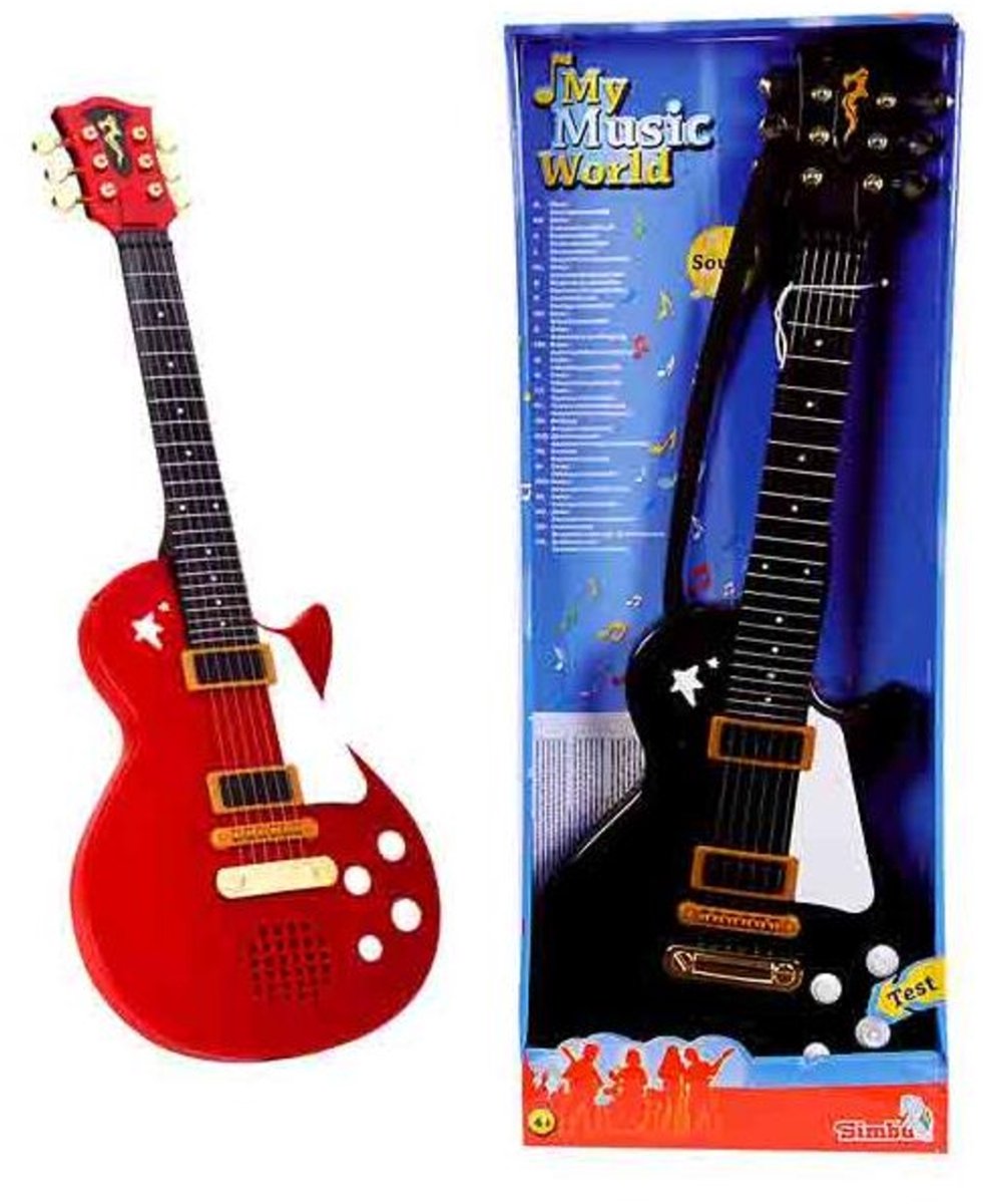 Simba Rock Guitar Red