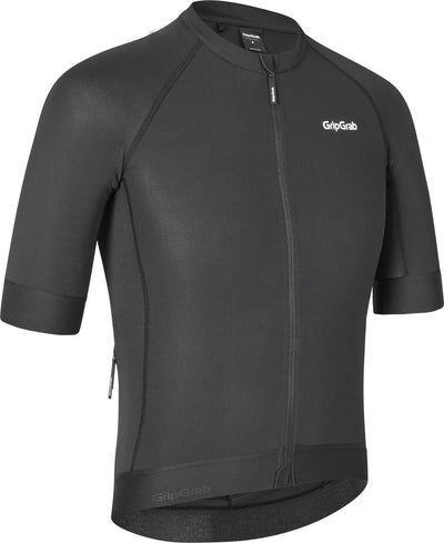 Gripgrab - pacr fietsshirt korte mouwen zomer wielrenshirt cycling jersey - zwart - heren - maat xl