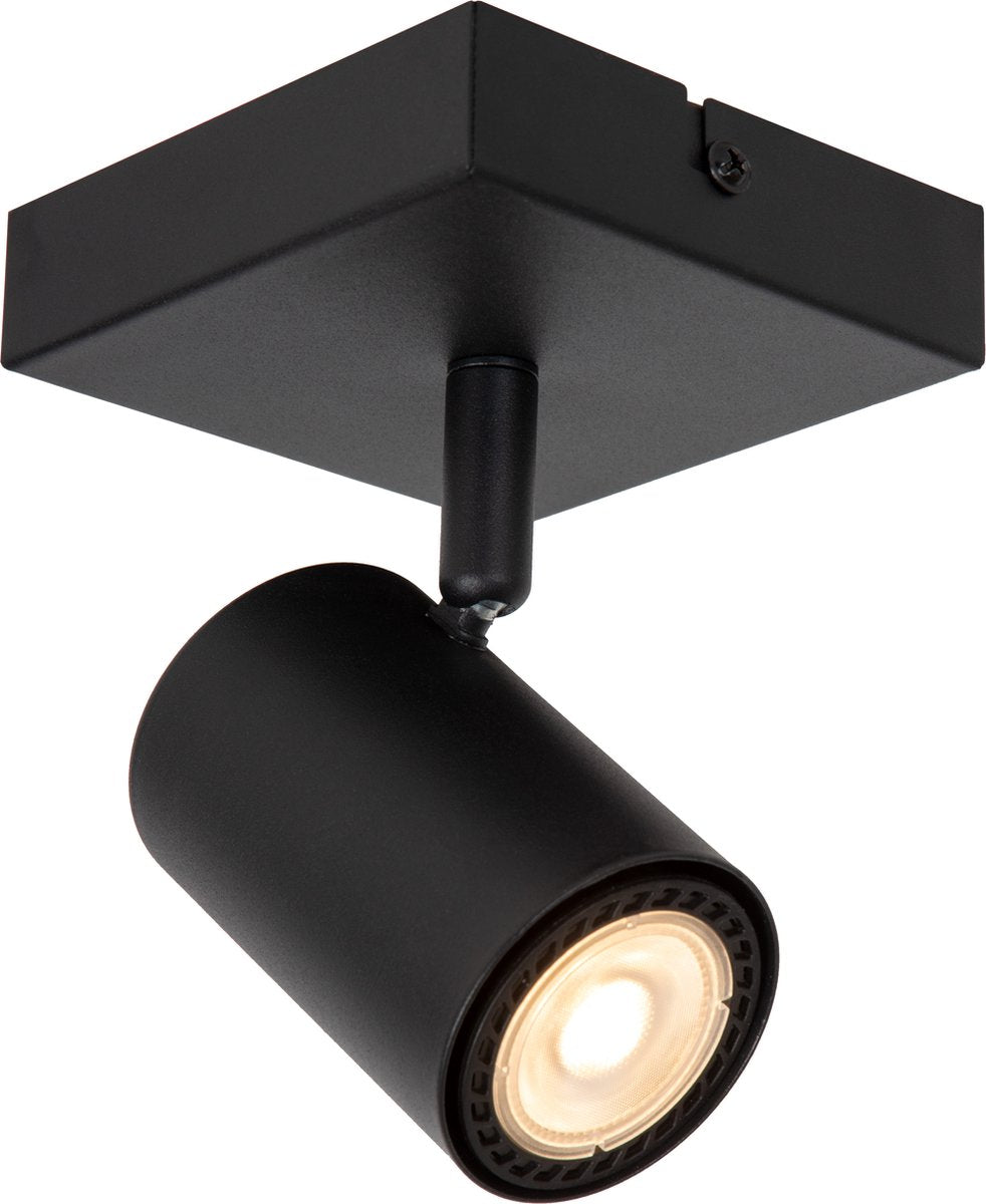 Lucide amigo - faretto da soffitto (lampada da soffitto) - 1xgu10 - nero