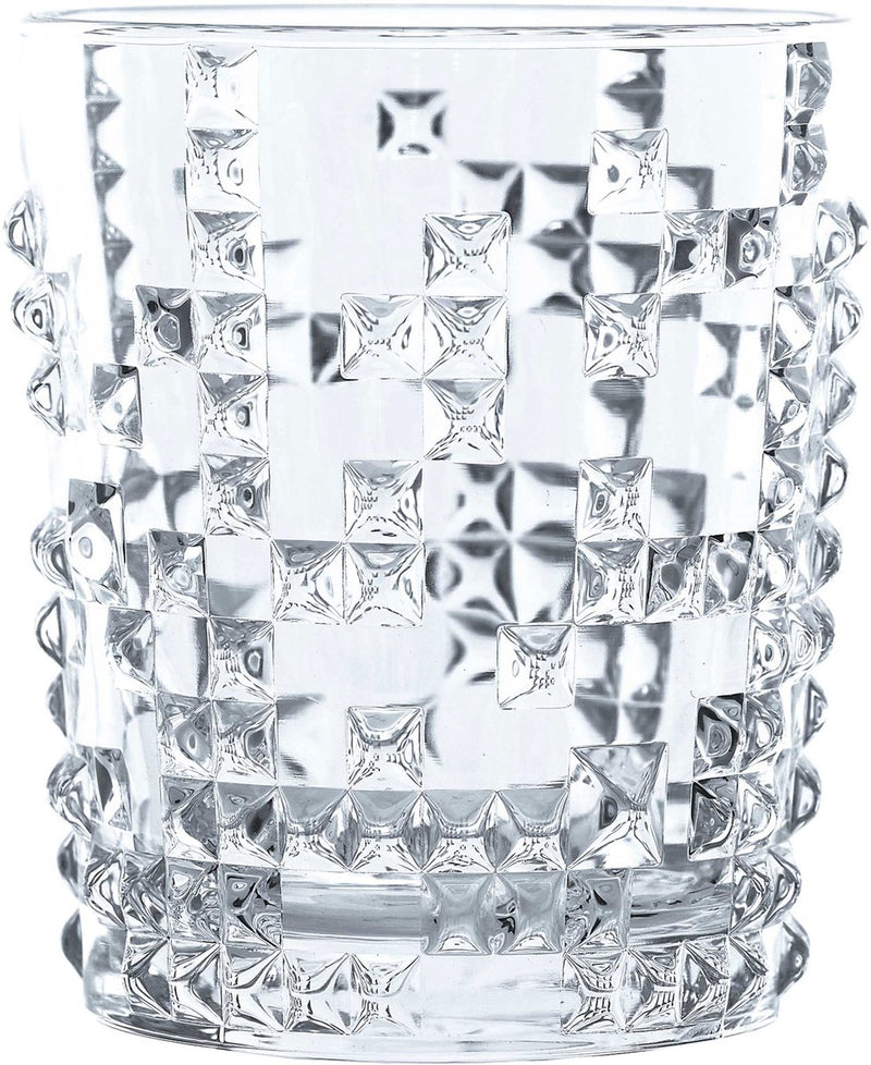 Nachtmann - bicchiere da whisky 'punk' - 348 ml - set da 4 pezzi