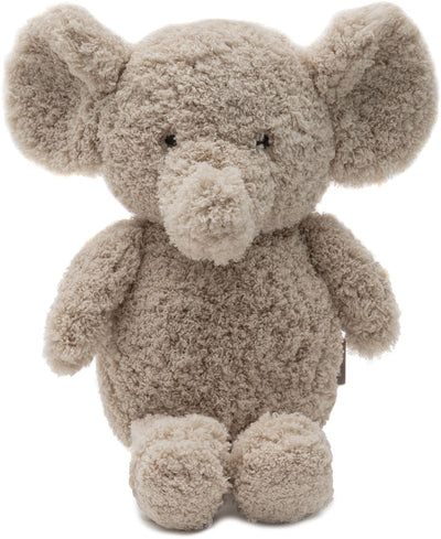 Elefante di peluche Jollein - elefante - tessuto morbido - sabbia
