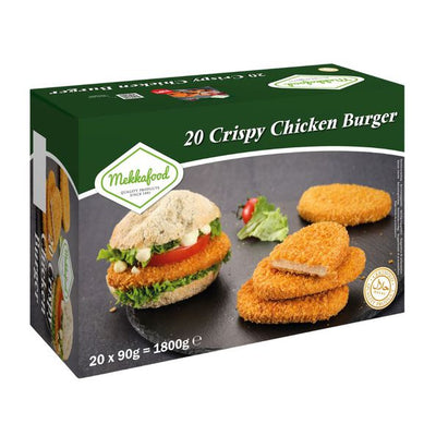 Mekkafood crispy chicken burger (20x 90 gr)
