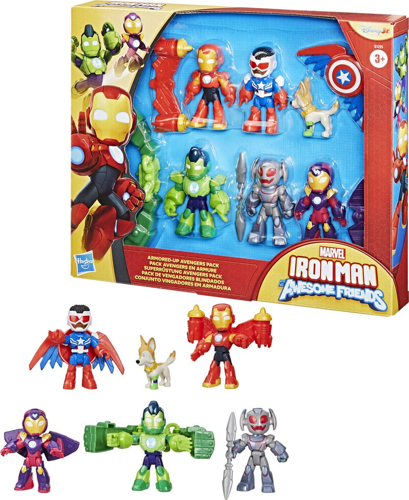Marvel Avengers Ironman Friends Crebed Up Pack
