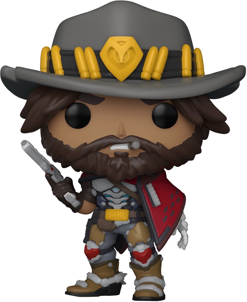 Funko Overwatch - ¡Pop! figura coleccionable games cassidy 9 cm - multicolores