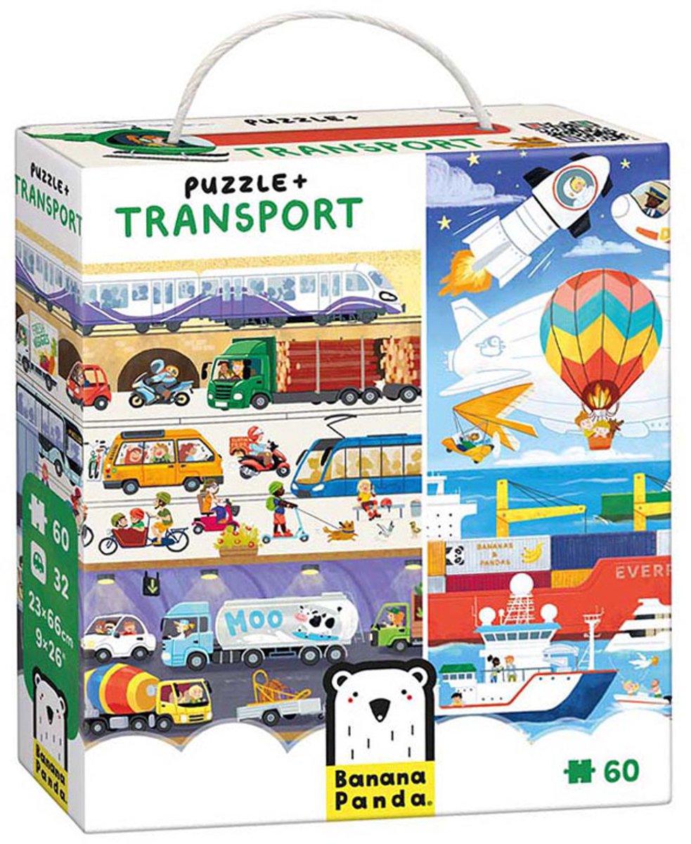 Banana Panda - Trasporto puzzle - 24 °.