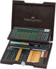 Set artista Faber-castell Pitt monochromos - custodia in legno 86 pezzi - fc-112971