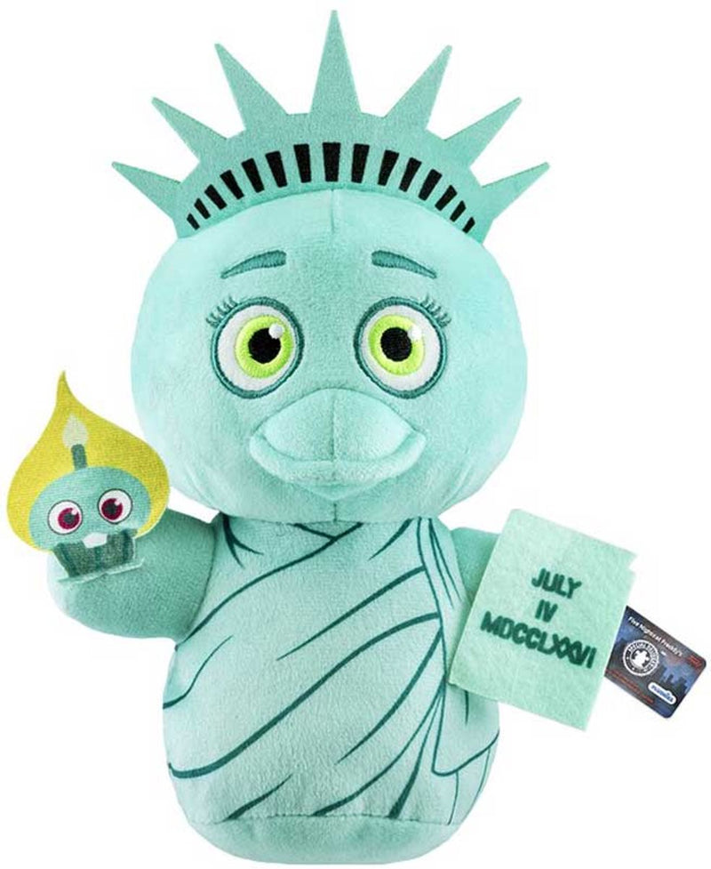 Peluche funko cinco noches en freddy's liberty chica juguete azul.