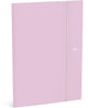 Carpeta elasto Qc color - rosa suave