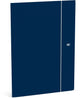 Qc color elasto folder - navy blue