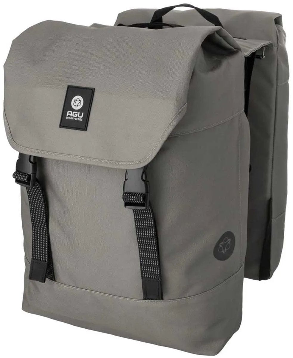 Agu dwr dubbele fietstas urban - [grey] - 36l