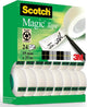 Scotch - magic e plakband ft 19 mm x 33 m | value pack met 24 rollen