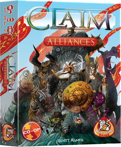 Giochi dei goblin bianchi - rivendica alleanze - gioco di carte - 2 giocatori - gioco di carte tattico - da 10 anni - 30 minuti