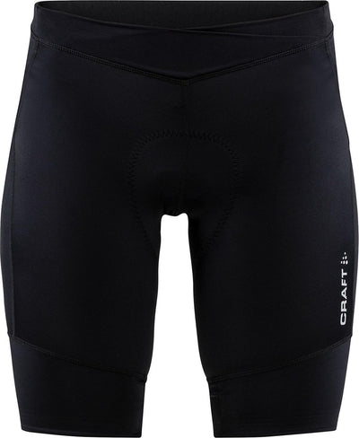 Craft core essence shorts w women's cycling shorts - black - silver