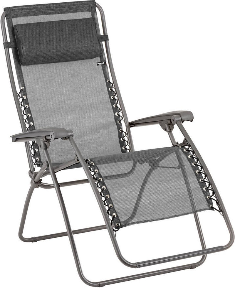 Lafuma rsxa - relaxstoel - inklapbaar - verstelbaar - zero gravity - black