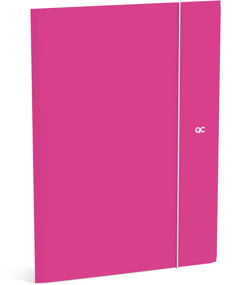 Qc color elasto folder - fuchsia