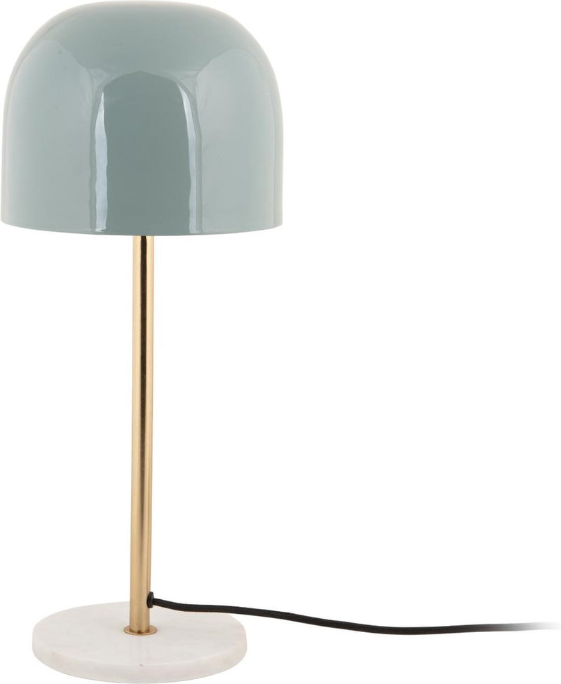 Lámpara de mesa Leitmotiv manta - azul - ø20cm - escandinava