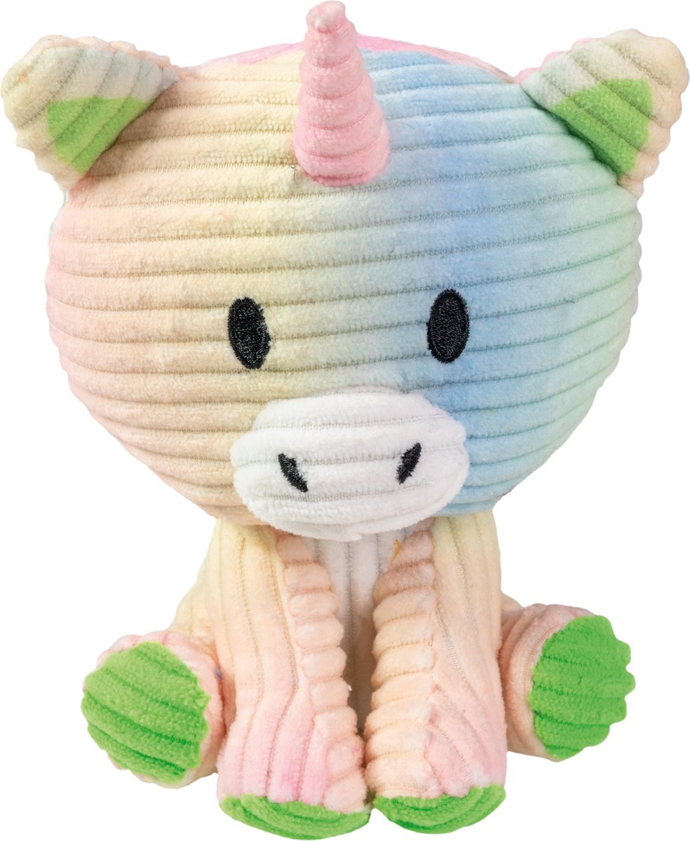 LUMO Stars Hug Velvet - Eenhoorn Rainbow, 15 cm