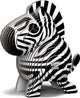 Eugy 3d puzzel - zebra - wilde dieren - duurzaam - verzamel ze allemaal - 6 jaar