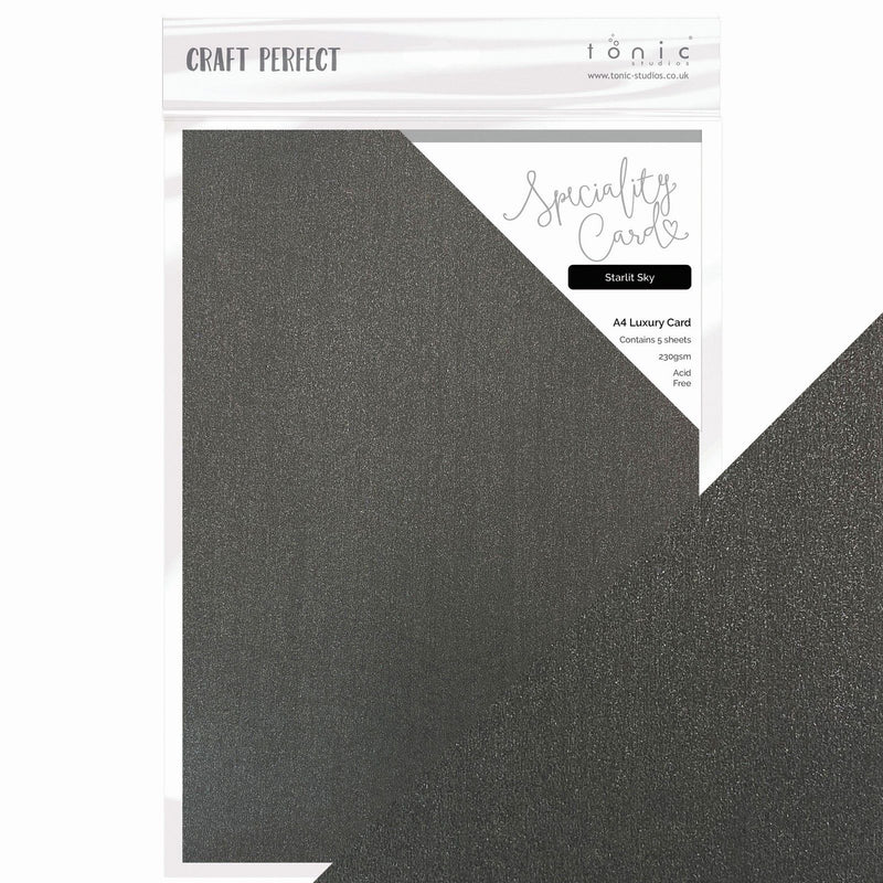 Craft Perfect di Tonic Studios Craft Perfect • Carta speciale magica natalizia Cielo stellato