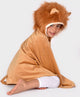 Costume travestimento da leone Den Goda fen mantello per bambini 3-8 anni multicolore.
