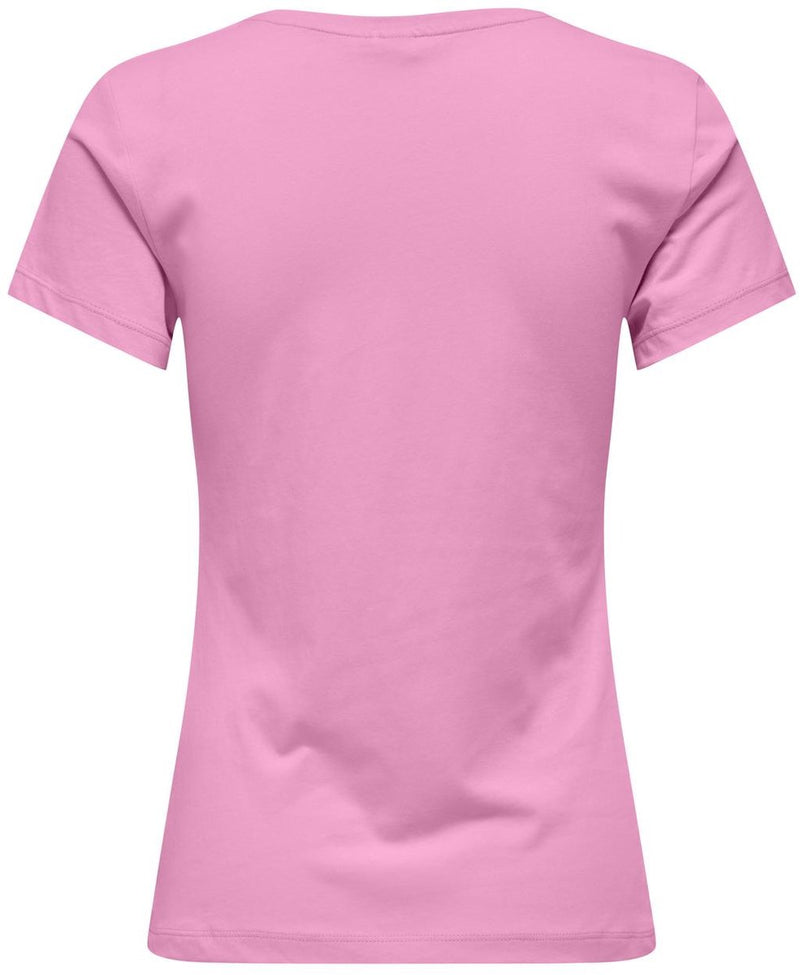 Only play - camiseta para mujer onpcava life on ss reg jrs tee - talla l