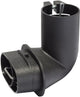 Bosch gebogen adapter microfiler - geschikt voor pbs-pex115 125