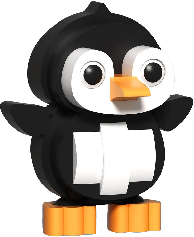 Set de construcción de espuma pingüino 3D